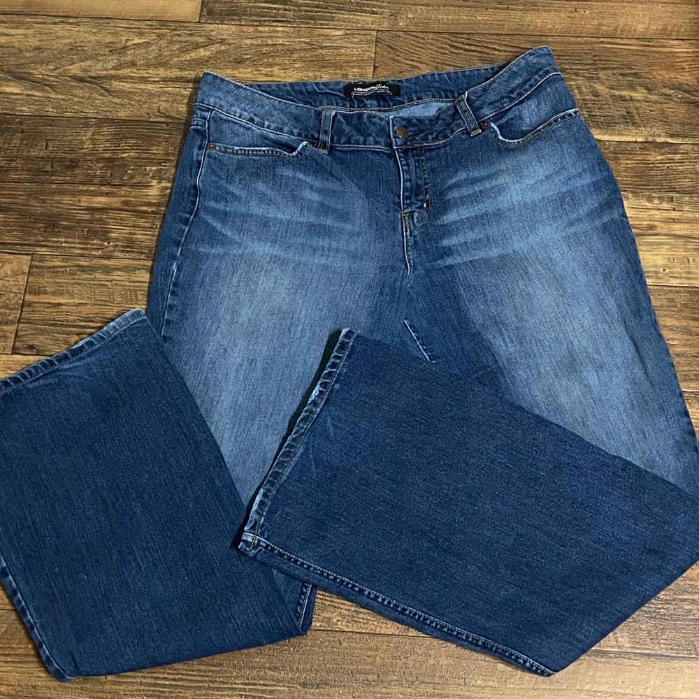 London Jean VINTAGE Size 16 Stretch Medium Wash